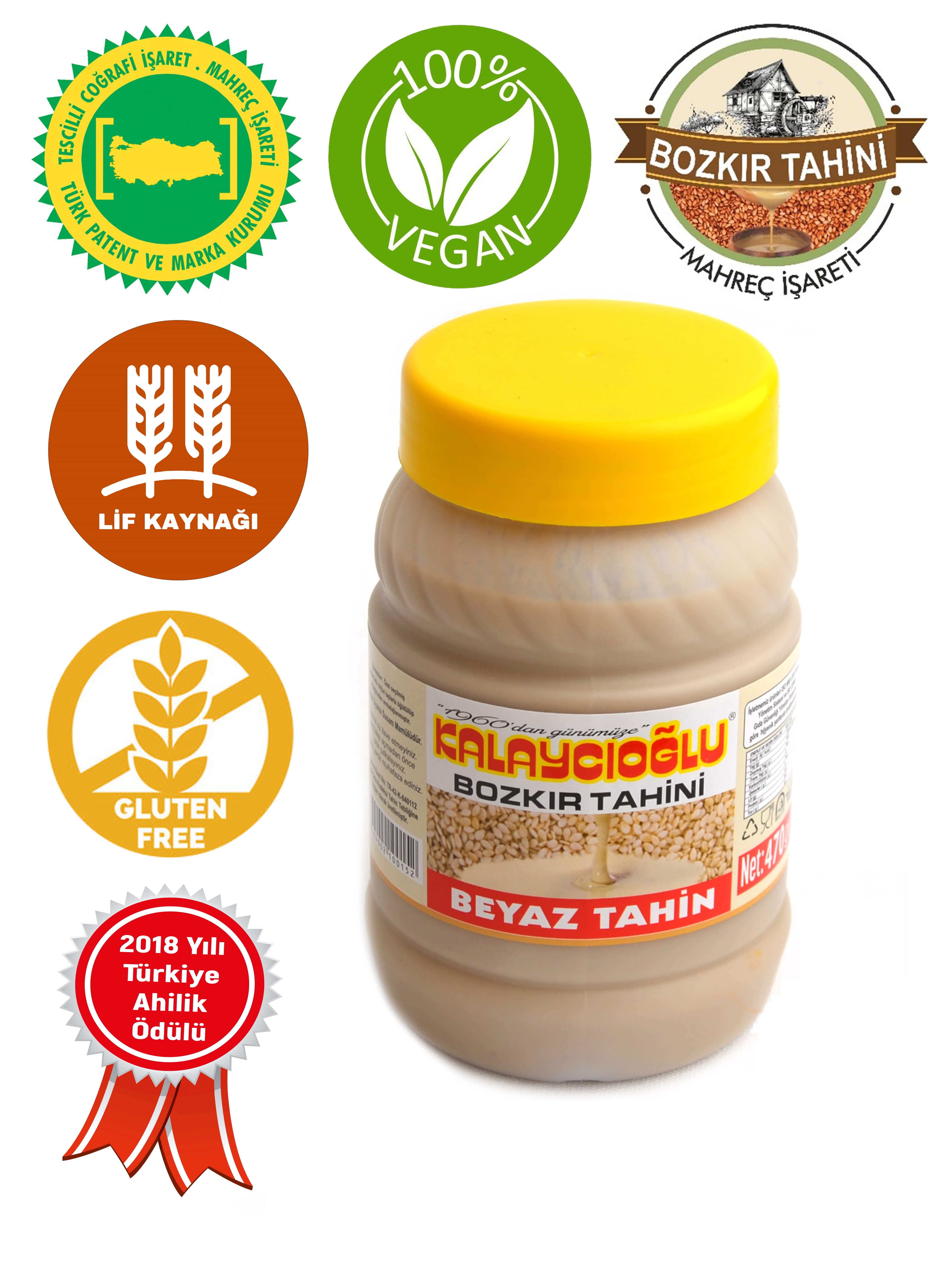 Kalaycıoğlu Beyaz Bozkır Tahin 470 Gr.