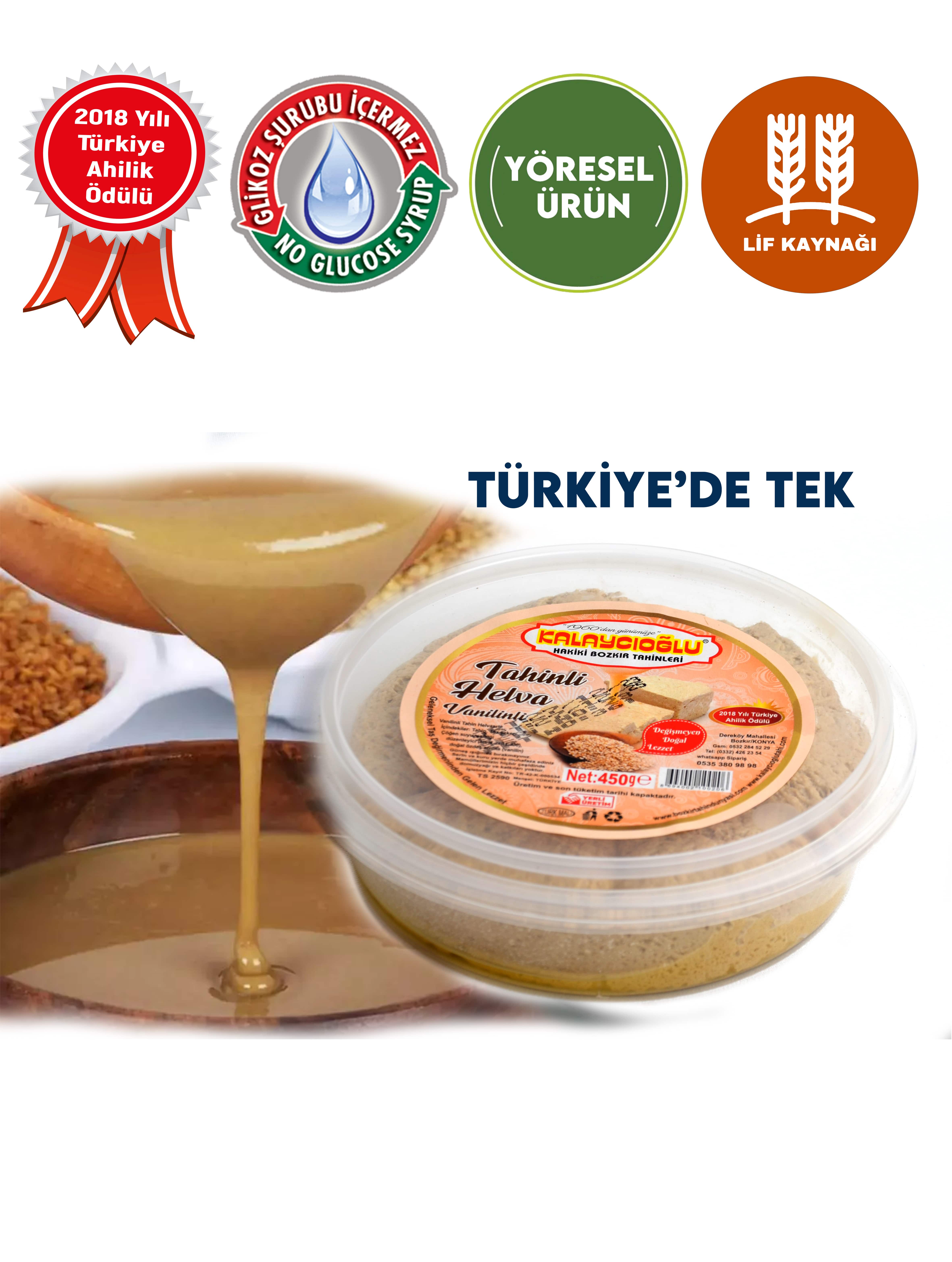 Kalaycıoğlu Sade Helva 450 Gr.
