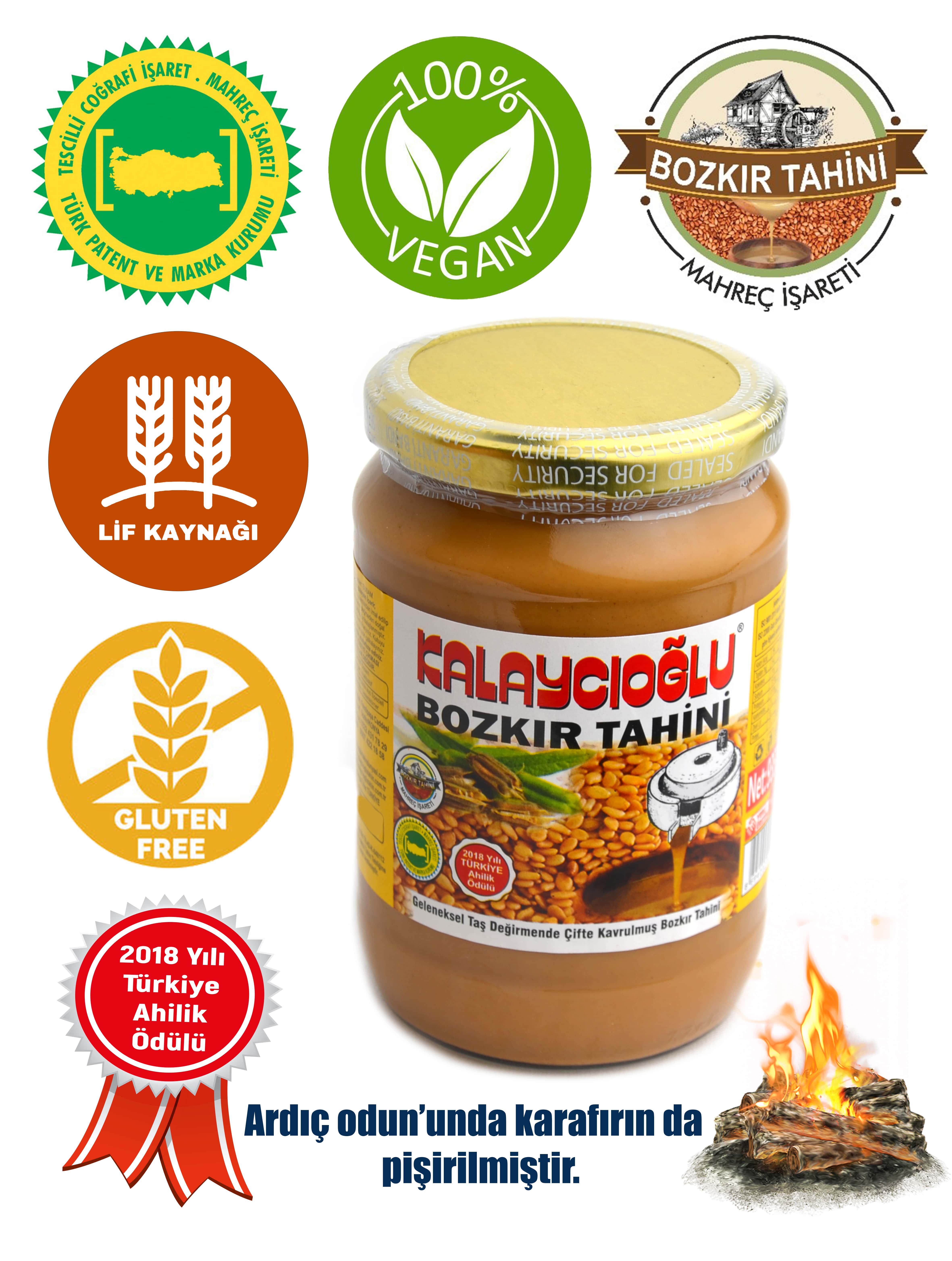 Kalaycıoğlu Bozkır Tahini 700 Gr. CAM