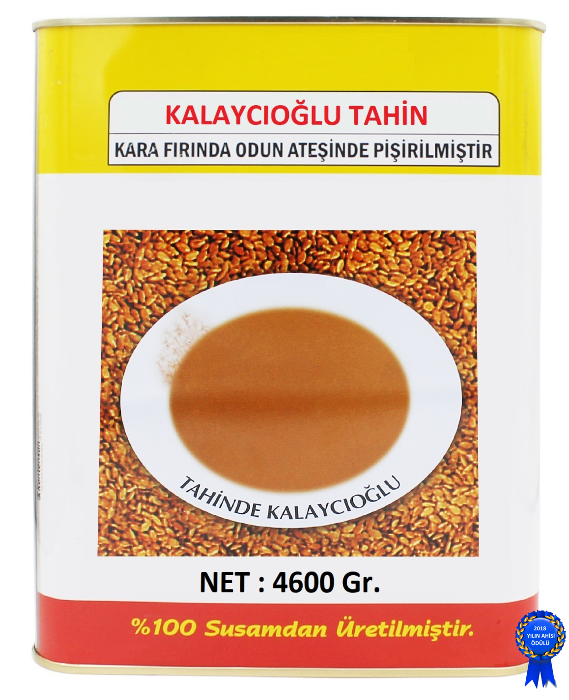 Kalaycıoğlu Bozkır Tahini 4600 Gr. TENEKE