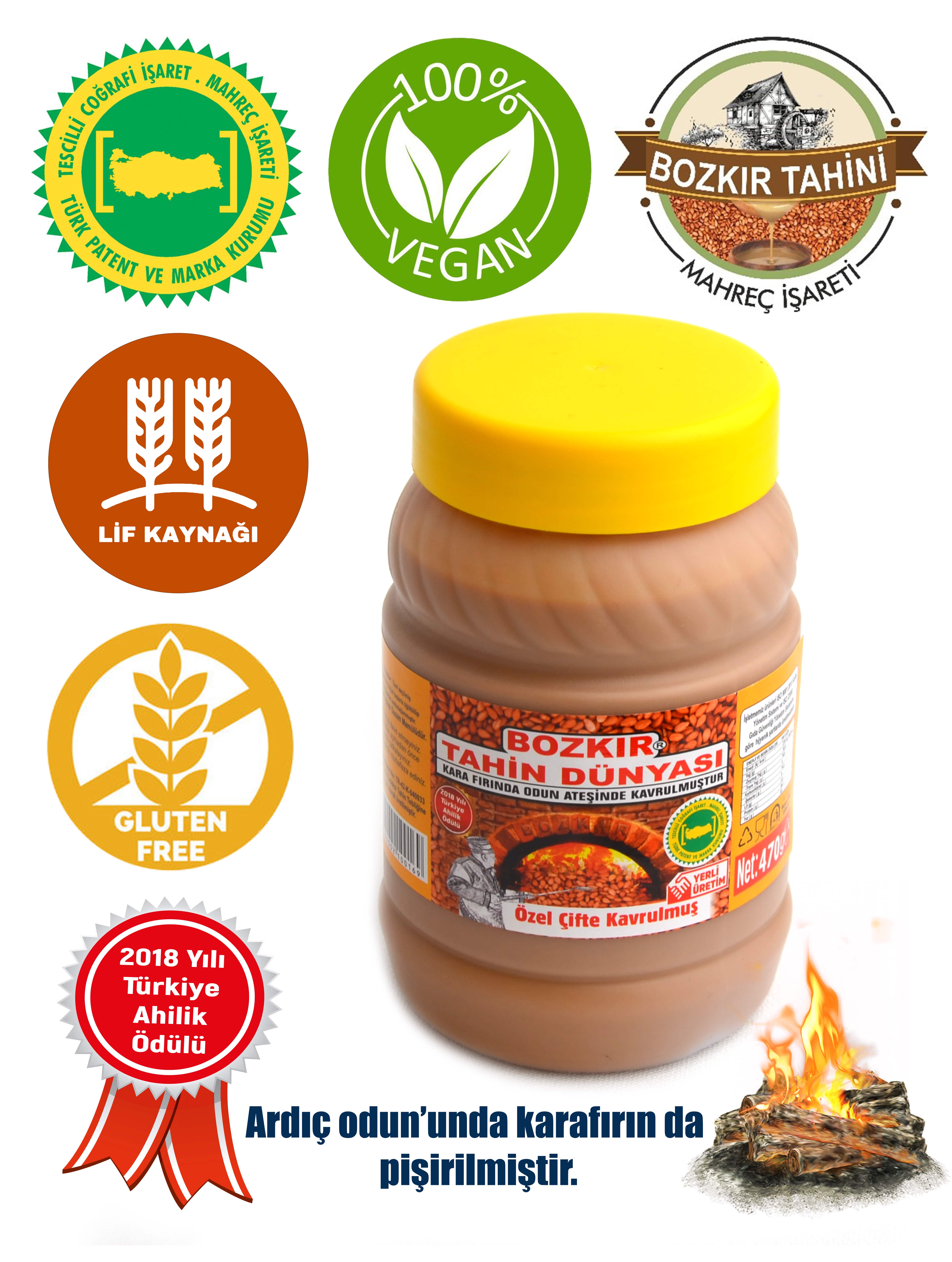 Bozkır Tahin Dünyası Bozkır Tahini 470 Gr.
