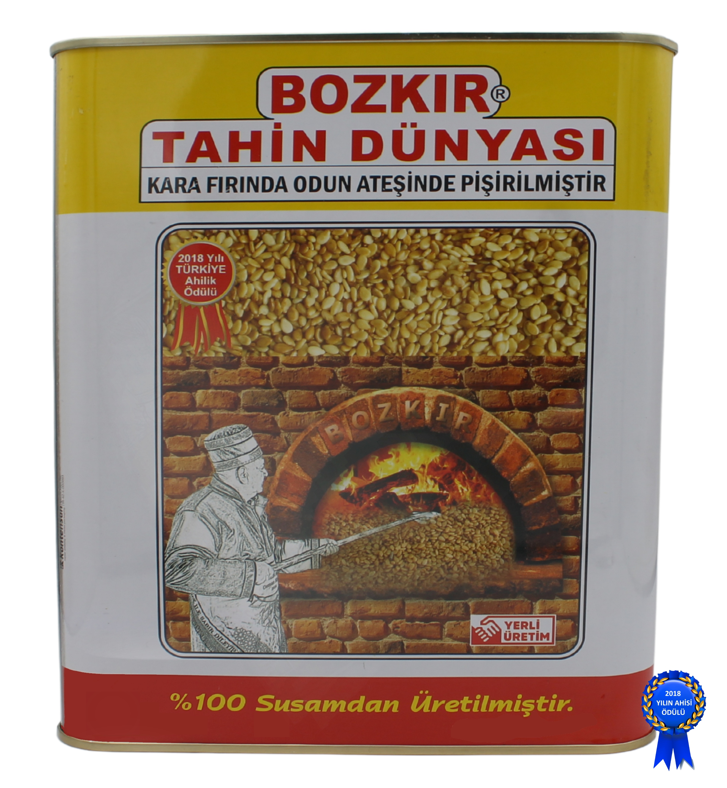 Bozkır Tahin Dünyası Bozkır Tahini 1750 Gr. TENEKE