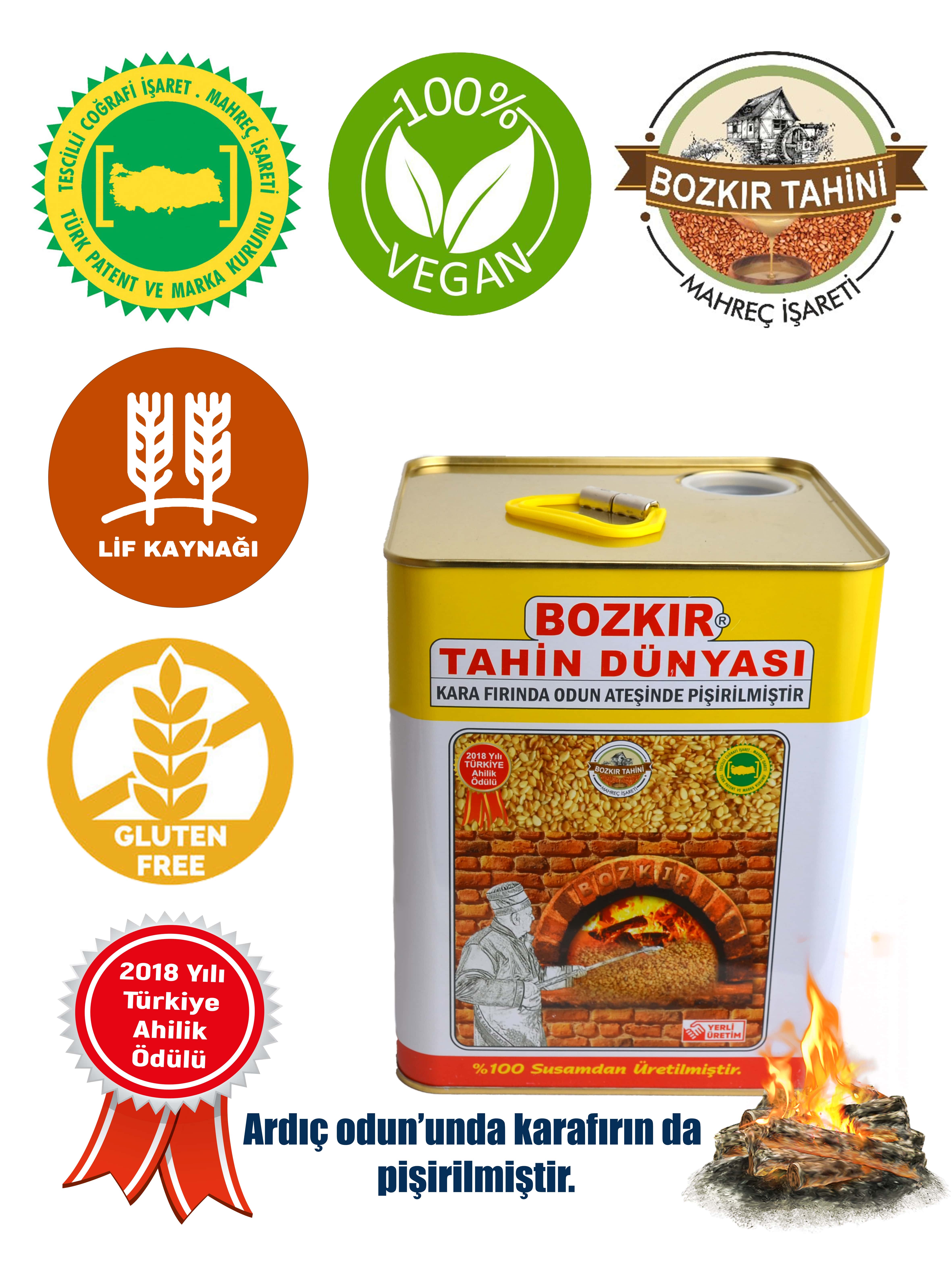 Bozkır Tahin Dünyası Bozkır Tahini 4600 Gr. TENEKE