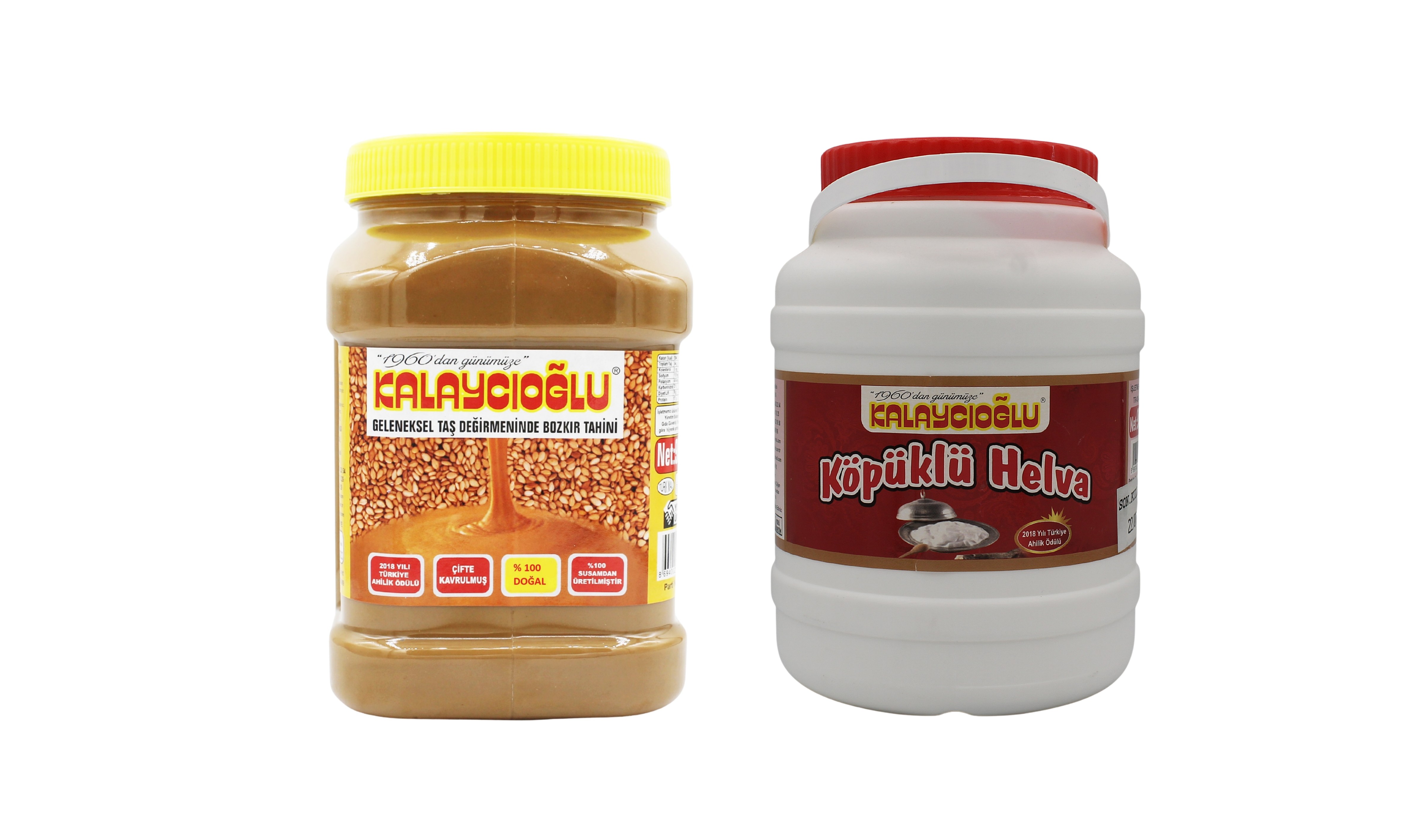 MP - KO Kepeksiz Tahin 935 Gr. - Köpük Helva 950 Gr.