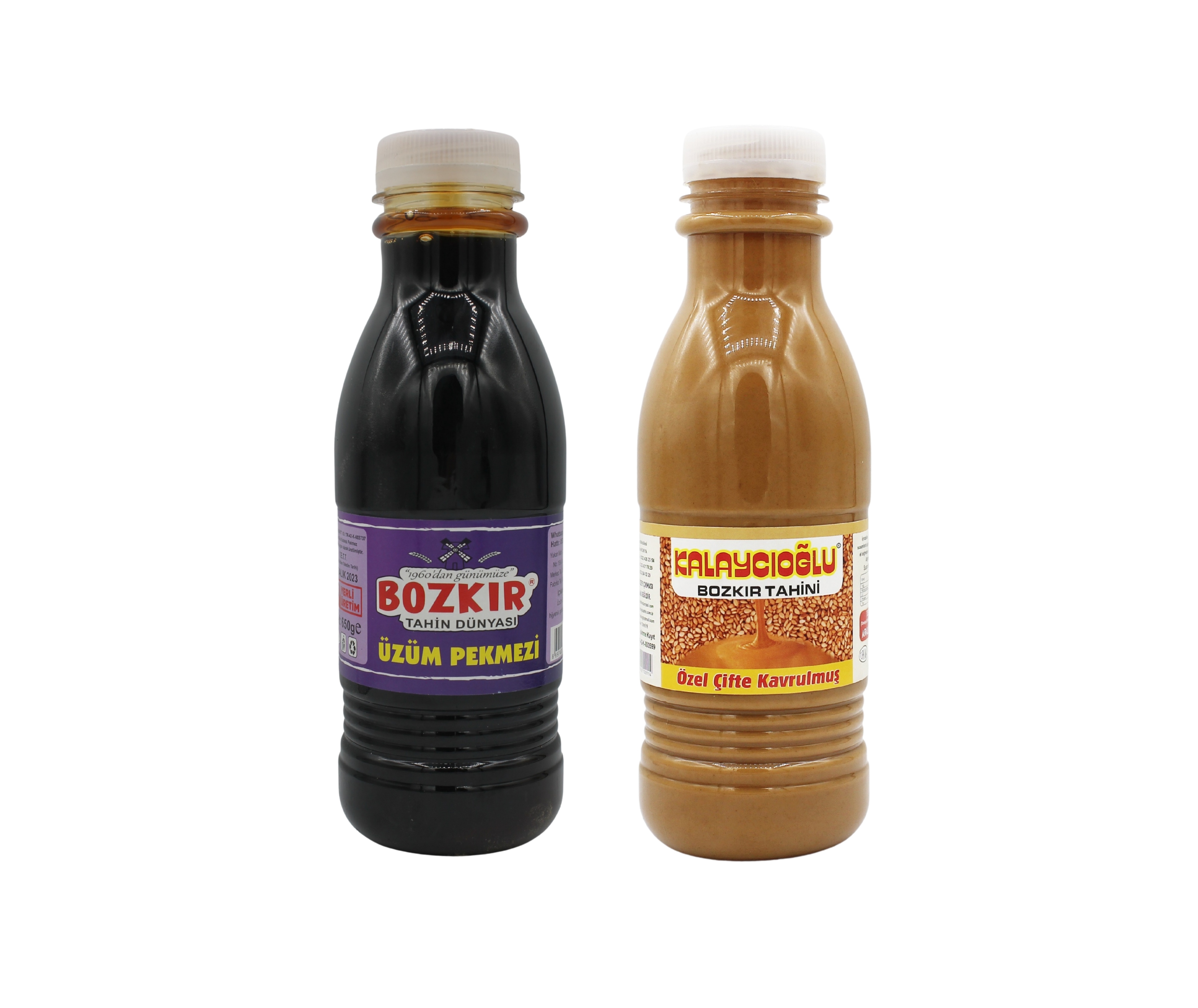 İKİLİ İKSİR- KO Kepeksiz Tahin 500 Gr. - Üzüm Pekmezi 650 Gr.