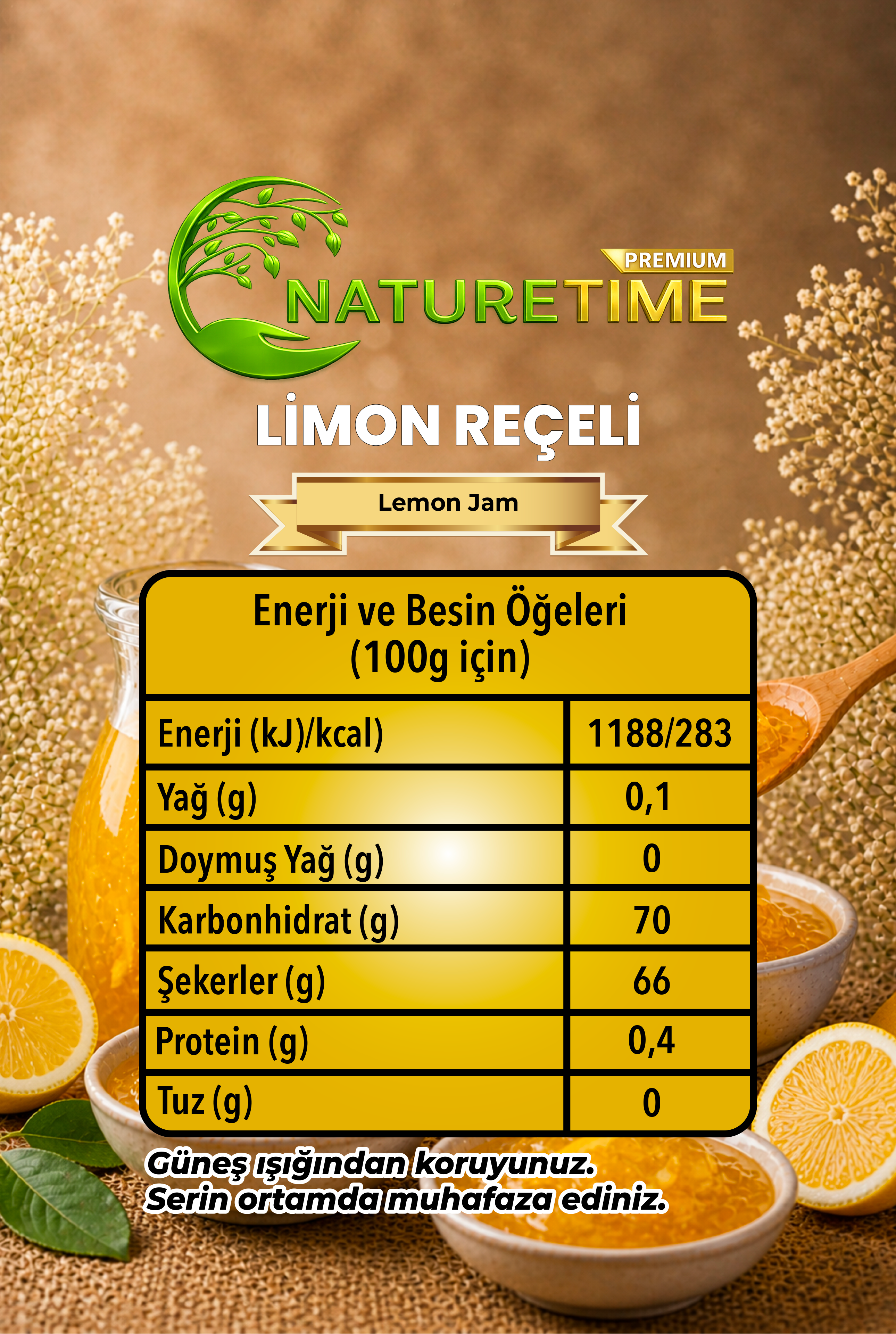 Limon Reçeli 350 g