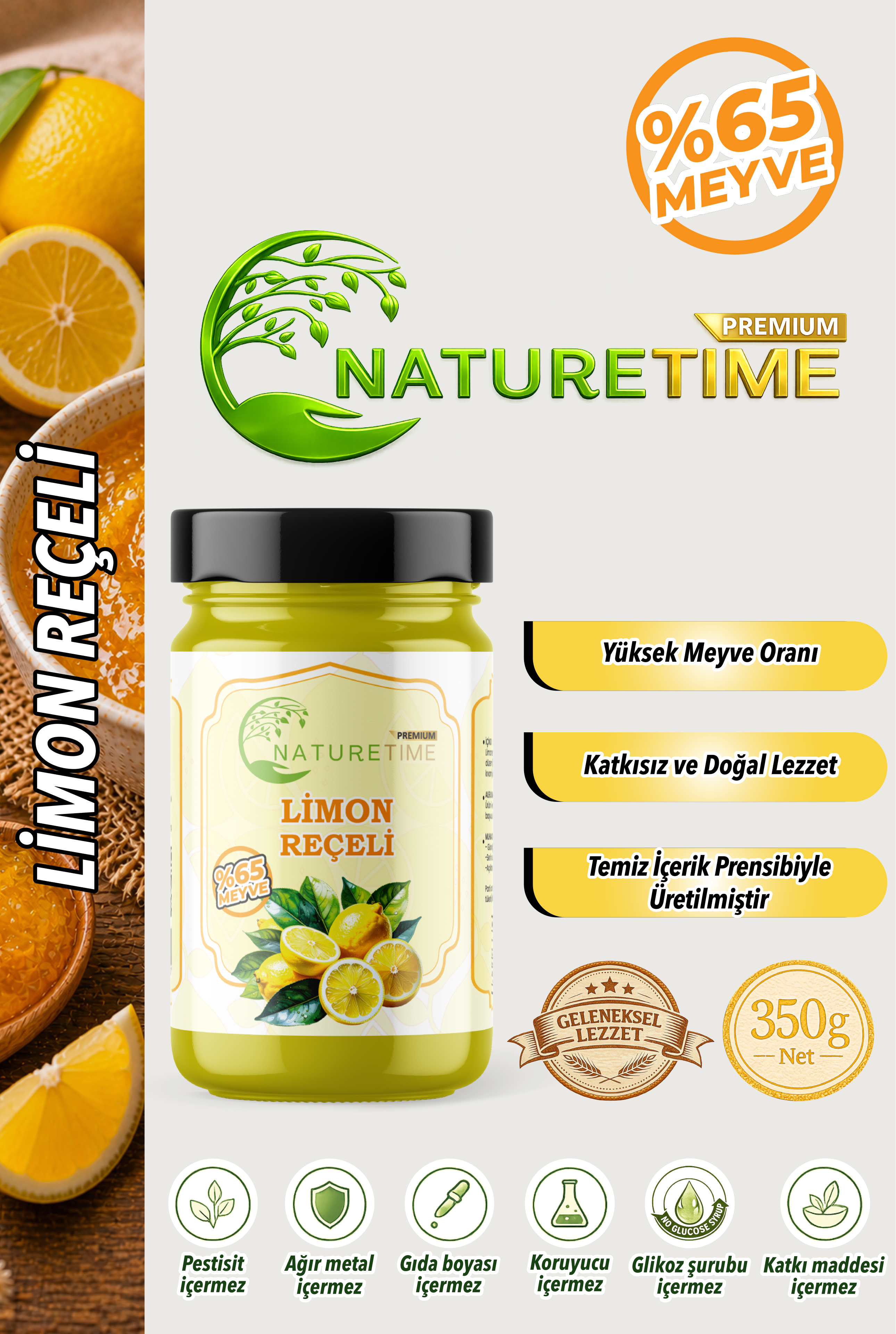 Limon Reçeli 350 g