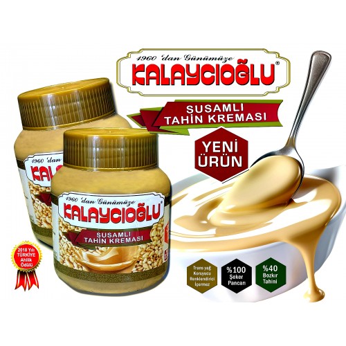 Susamlı tahin kreması