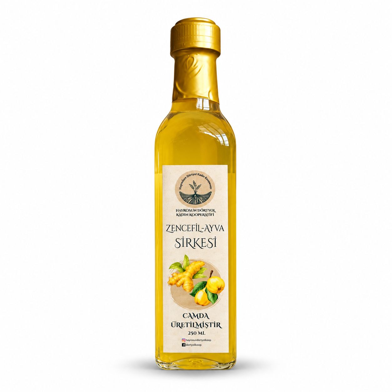 Zencefil-Ayva Sirkesi 250 ml