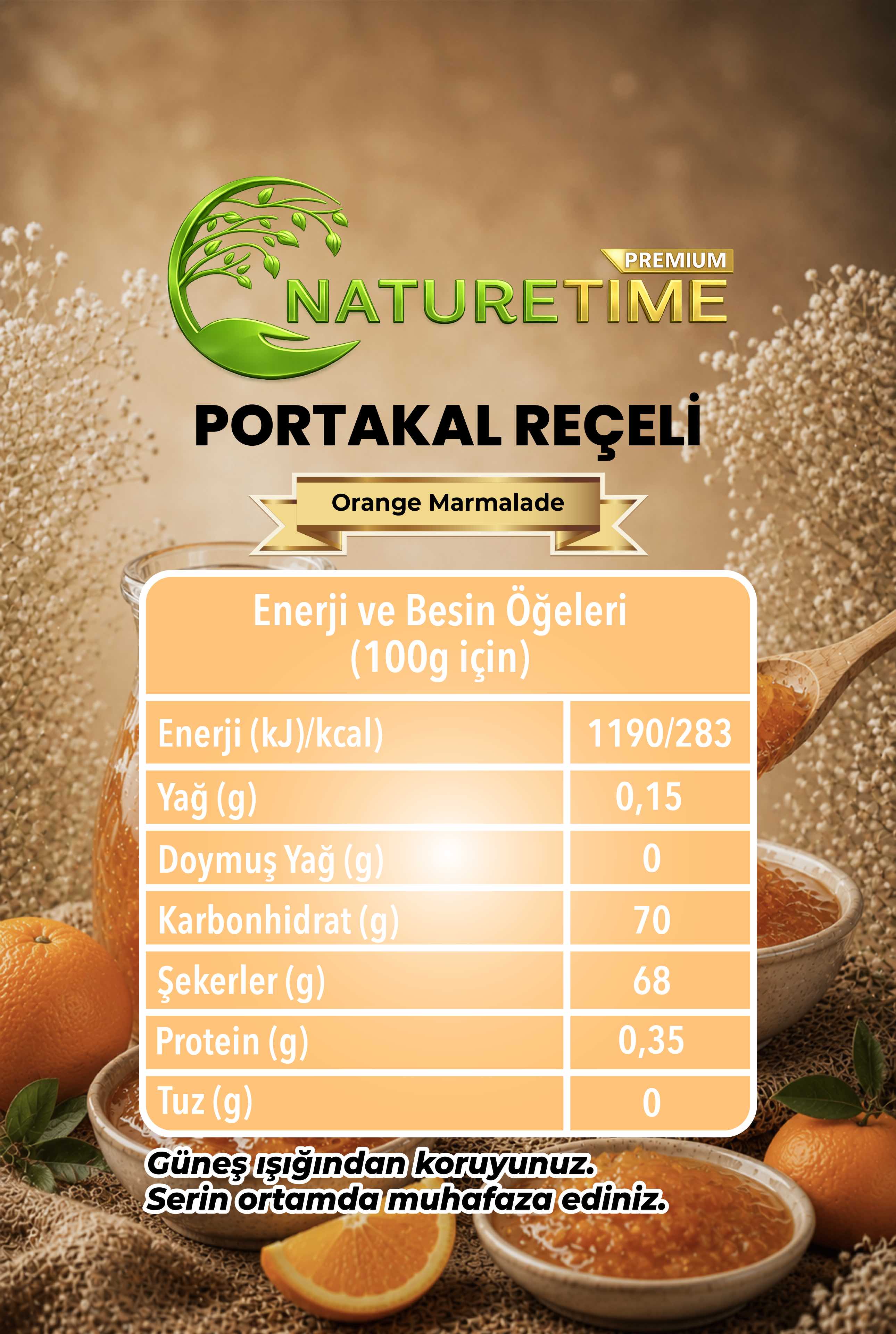 Portakal Reçeli 350 g