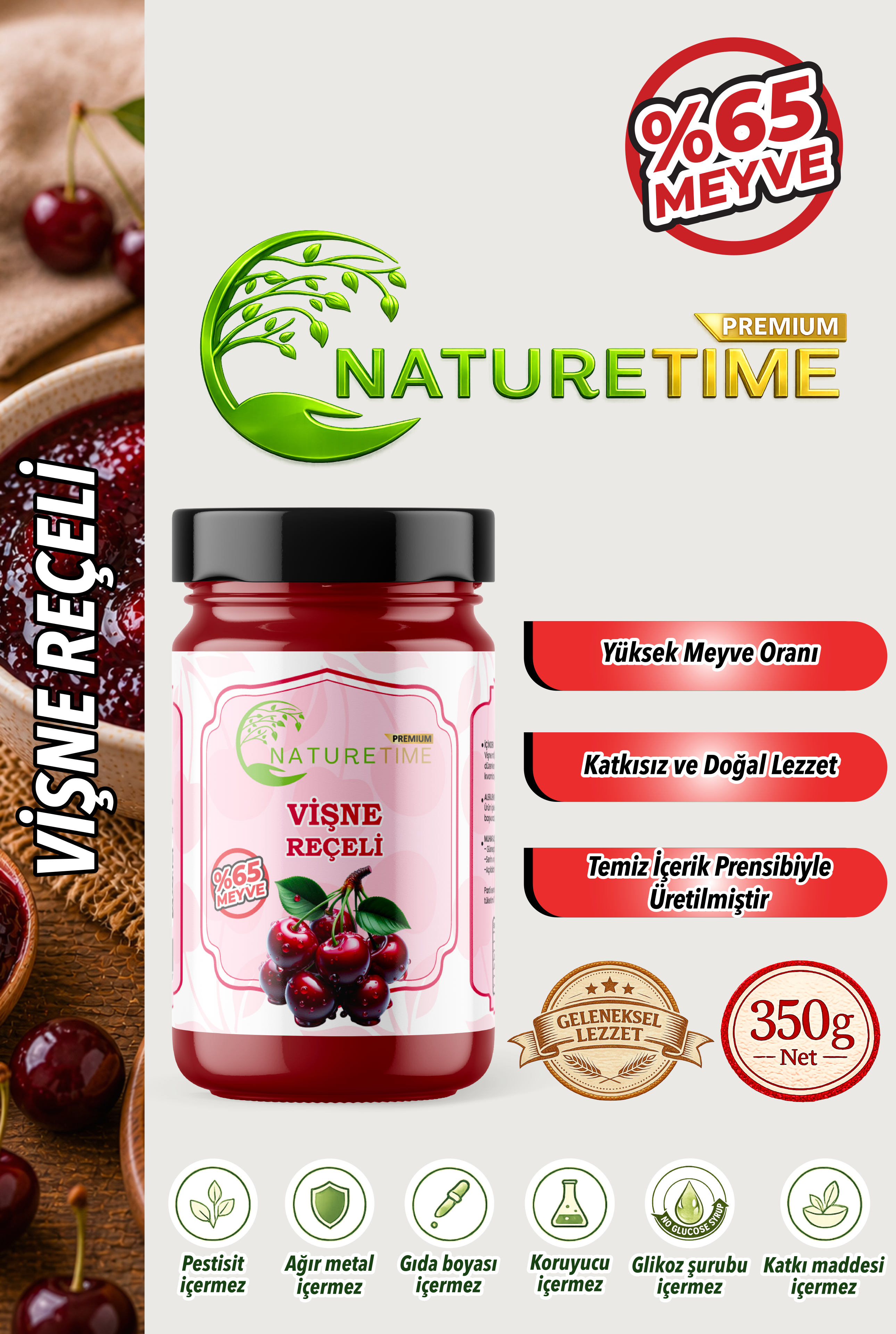 Vişne Reçeli 350 g
