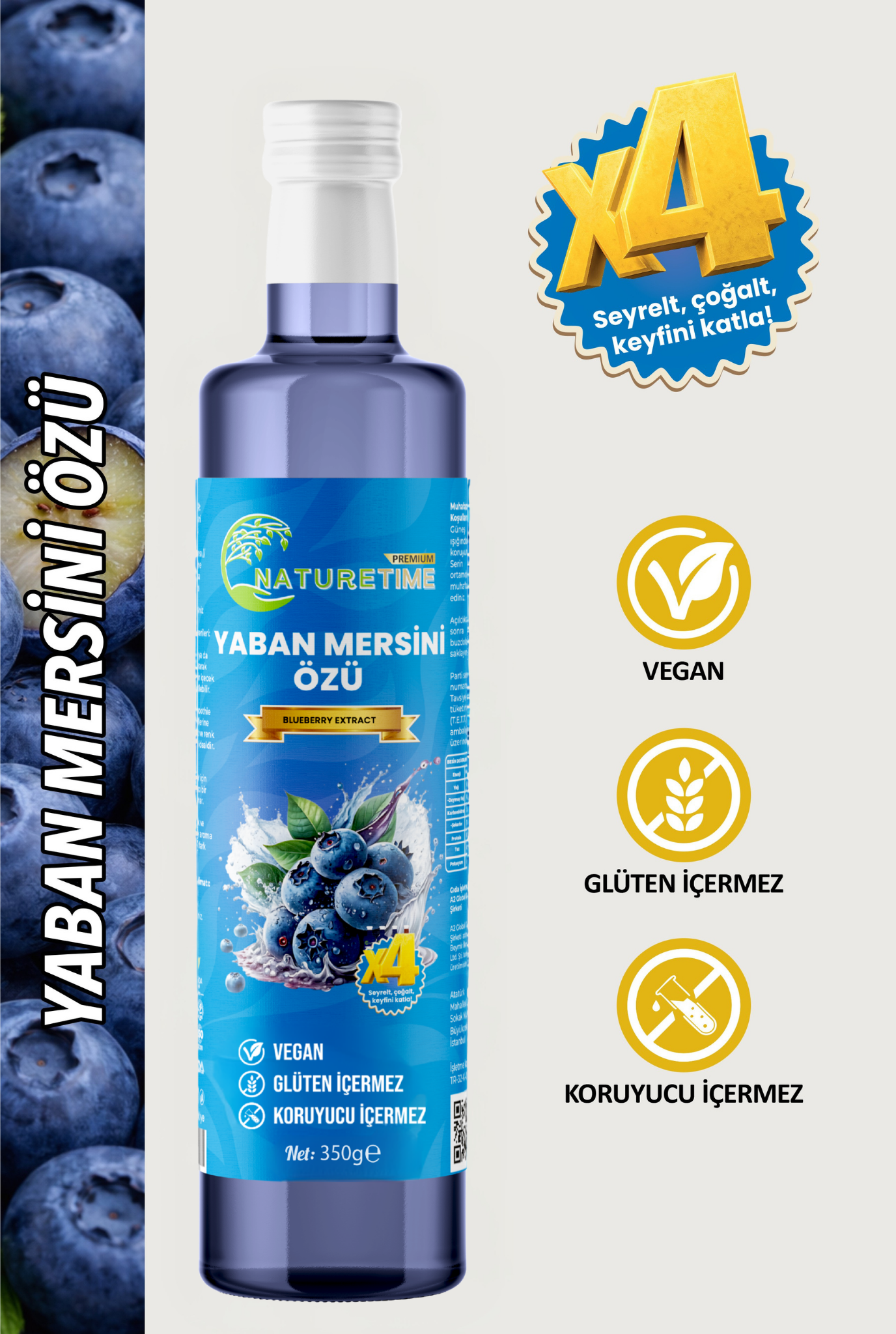 Yaban Mersini Özü 350 g