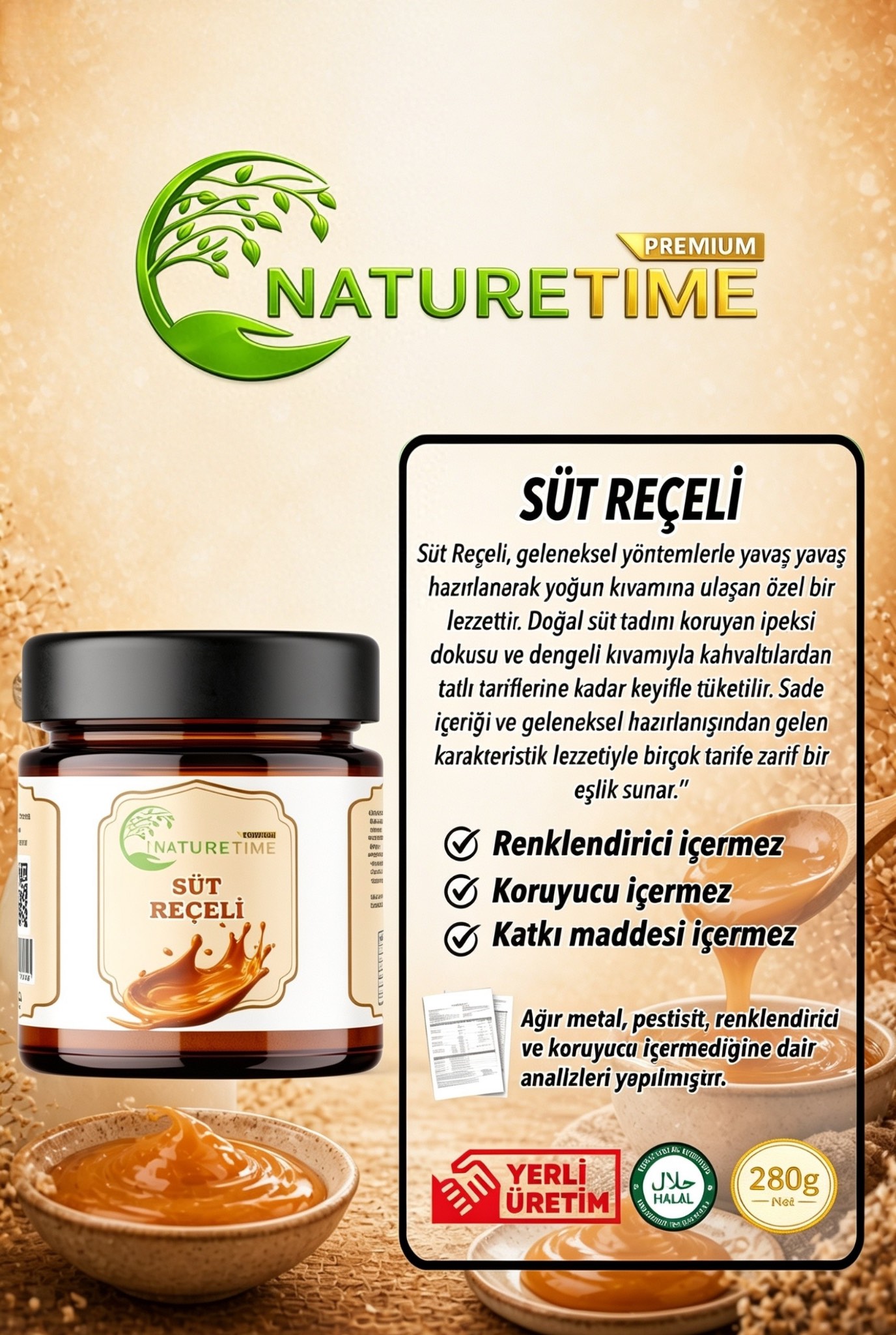 Süt Reçeli 280 g