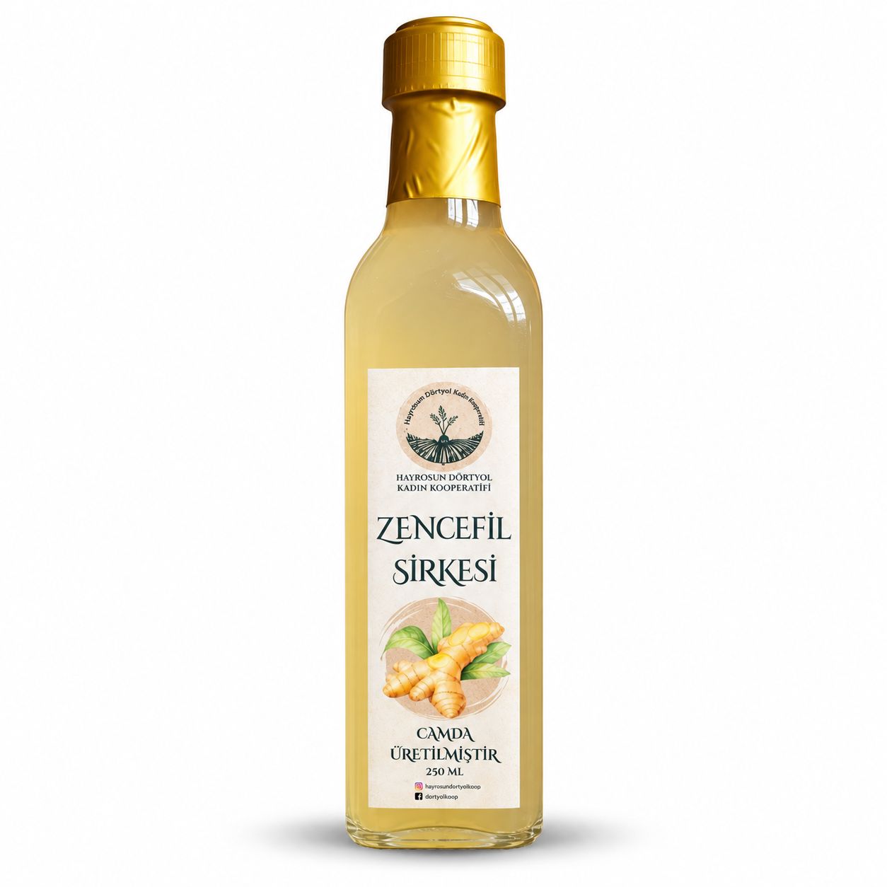 Zencefil Sirkesi 250 ml