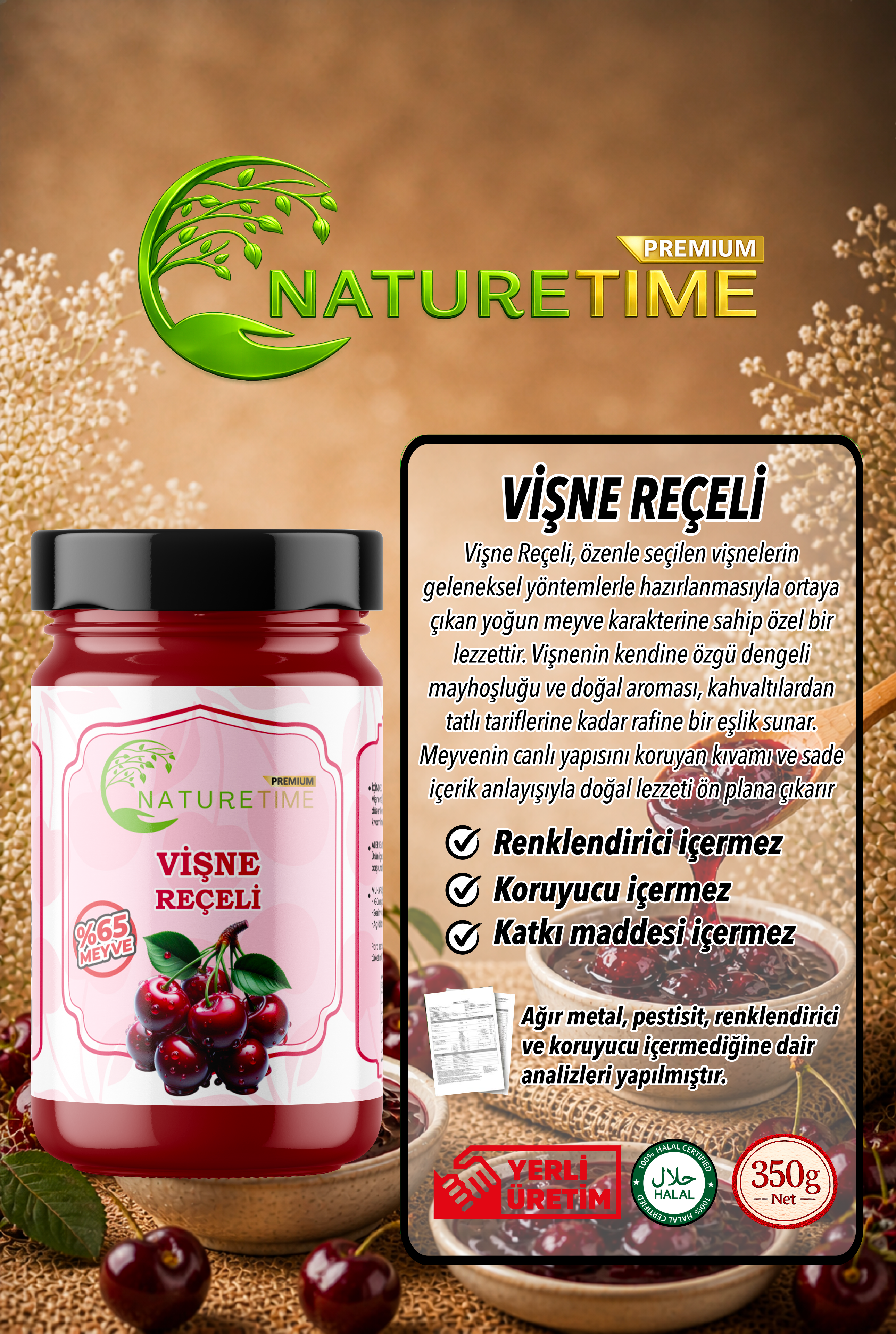 Vişne Reçeli 350 g