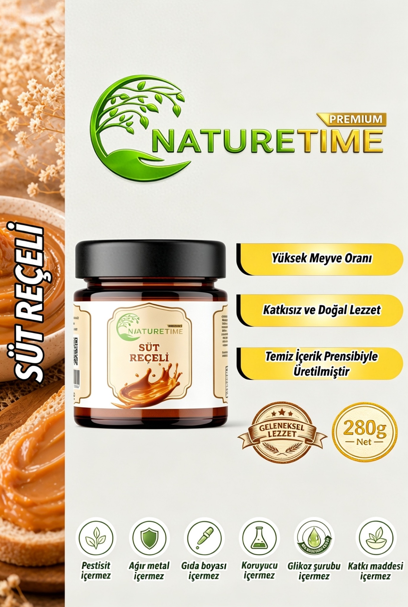 Süt Reçeli 280 g
