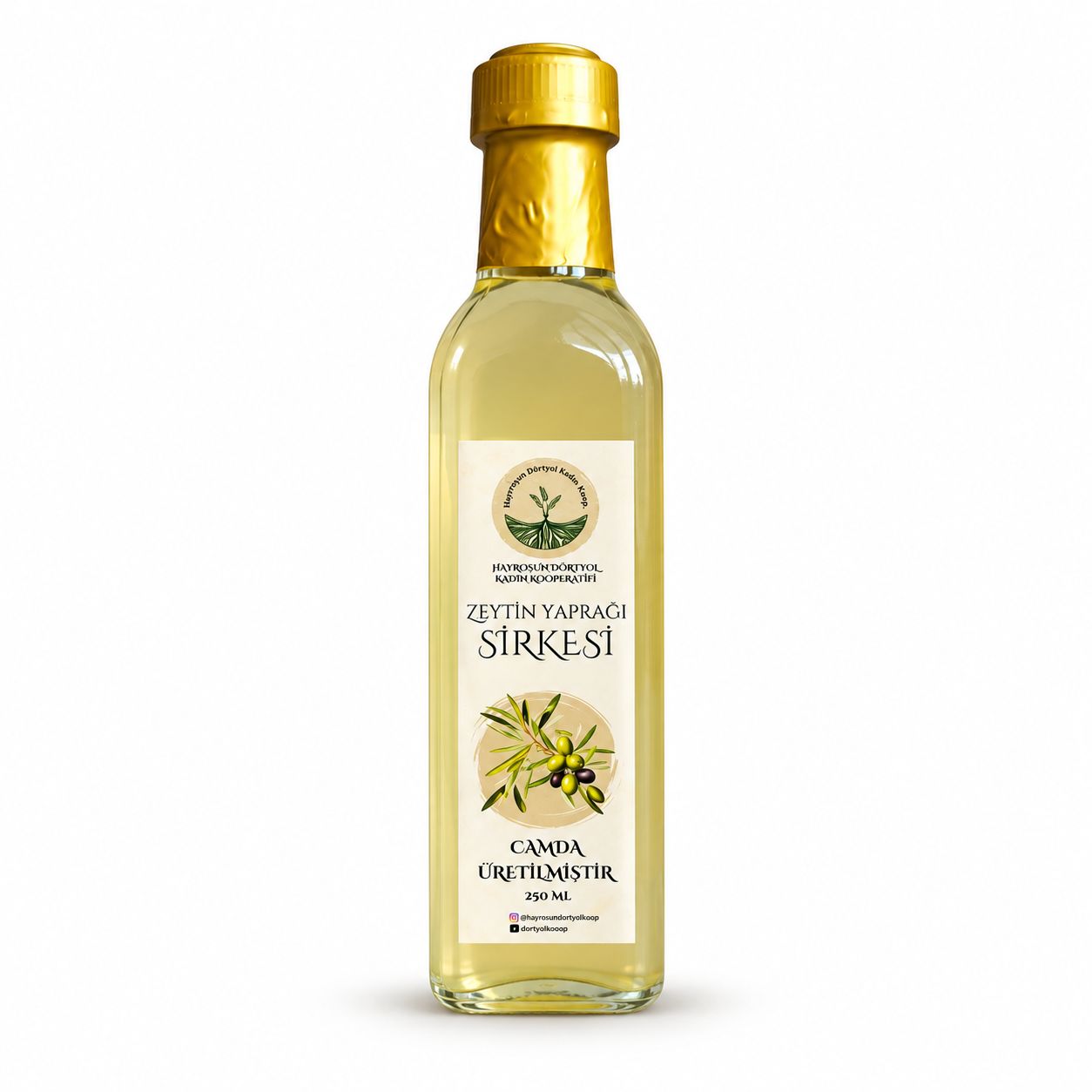 Zeytin Yaprağı Sirkesi 250 ml