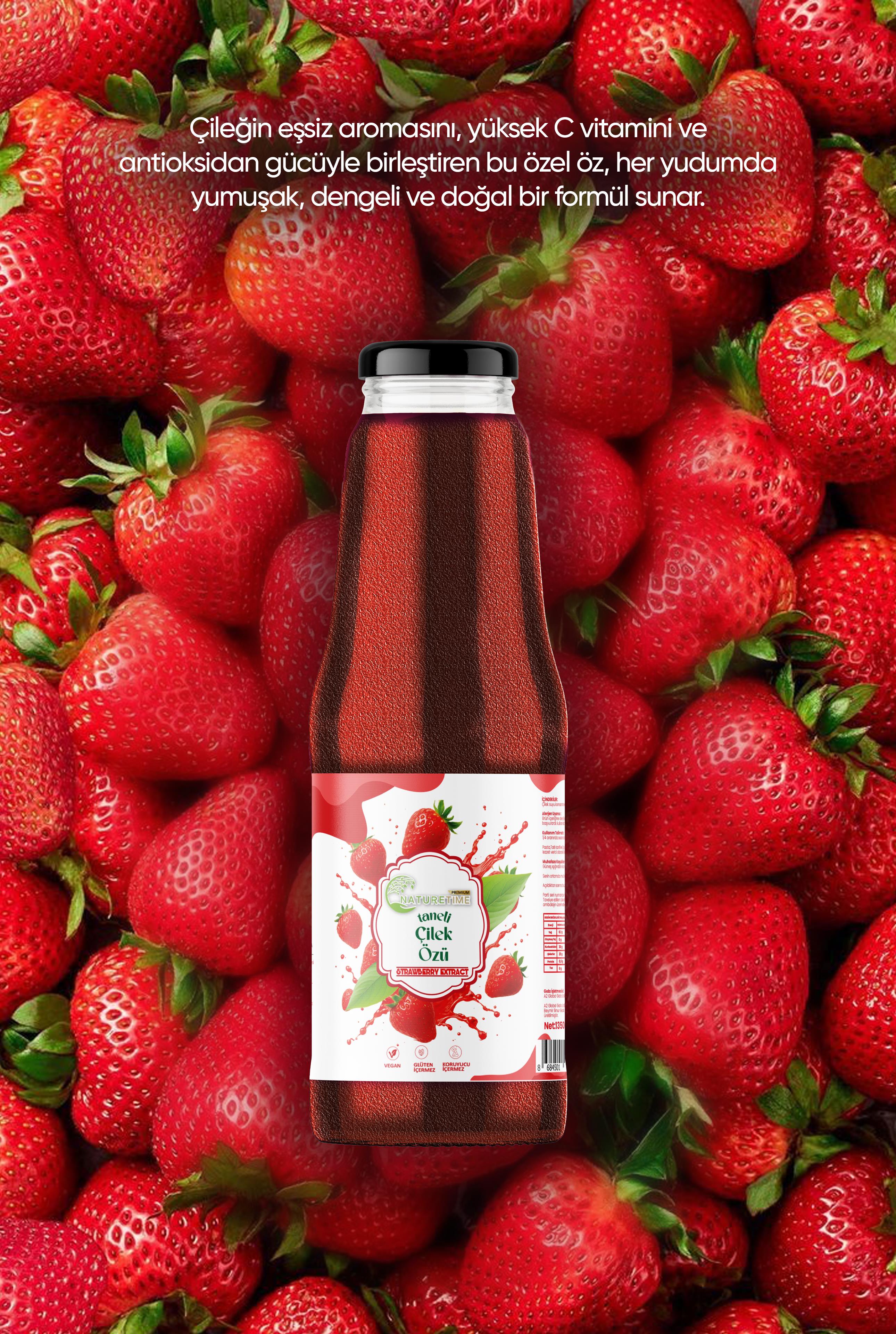 Taneli Çilek Özü 1350 g