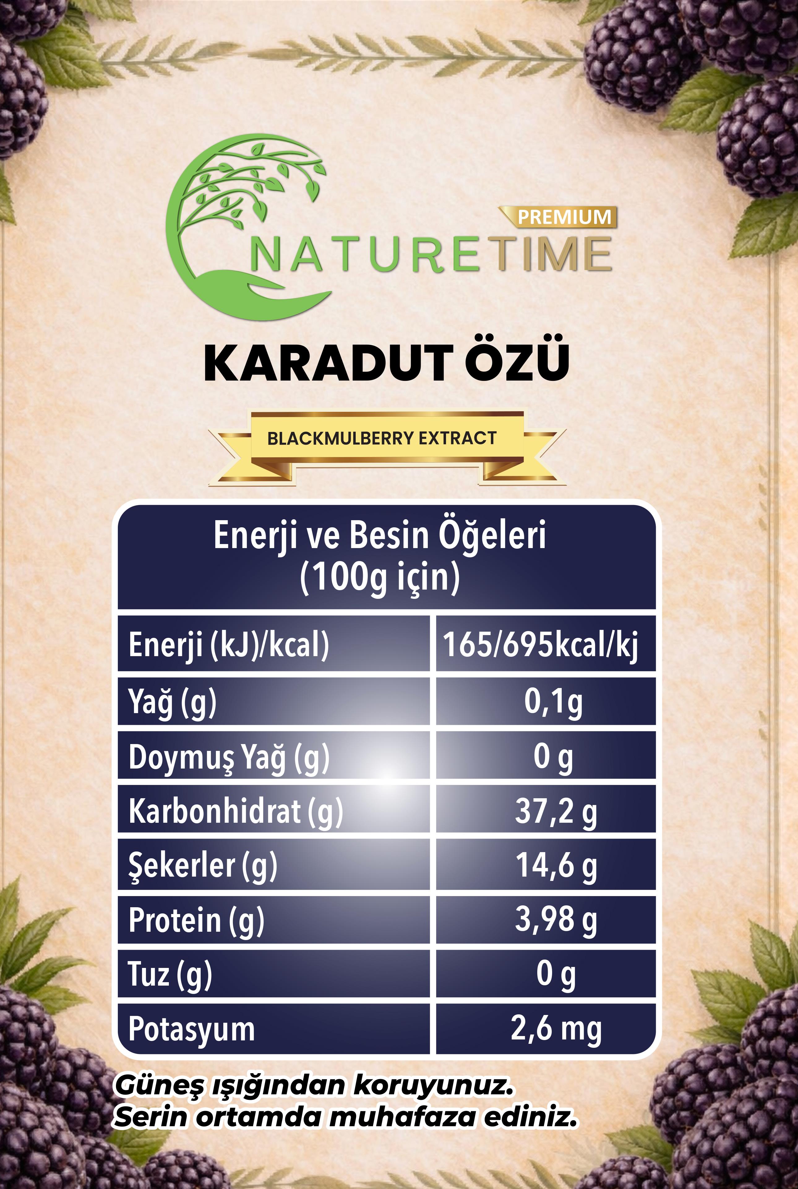 Karadut Özü 350 g
