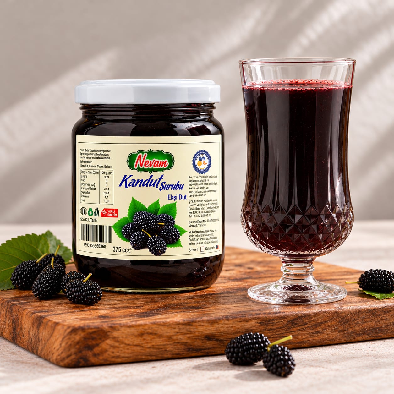 Kan Dut Reçeli (400gr)
