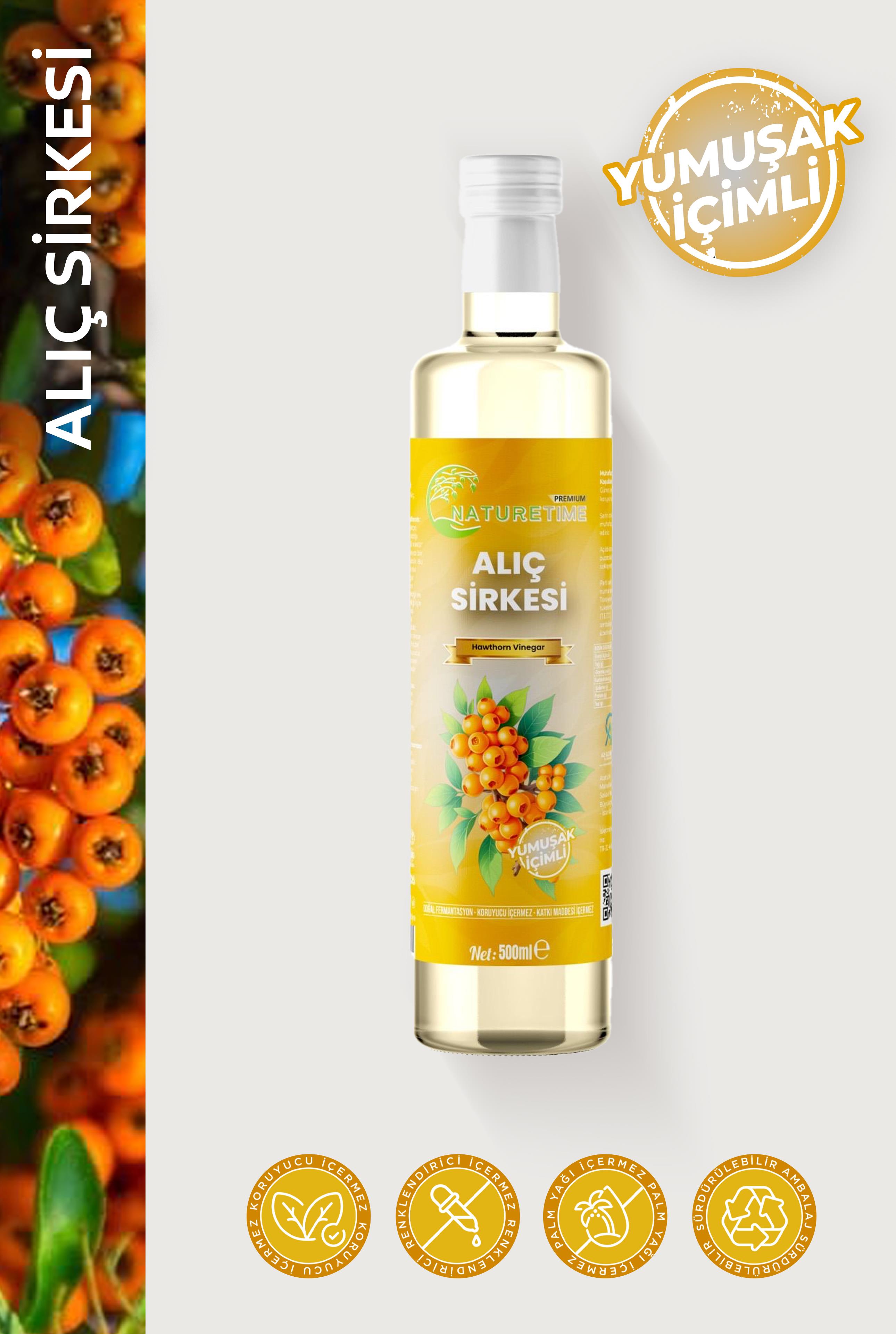 Alıç Sirkesi 500 ml (Yumuşak İçimli)