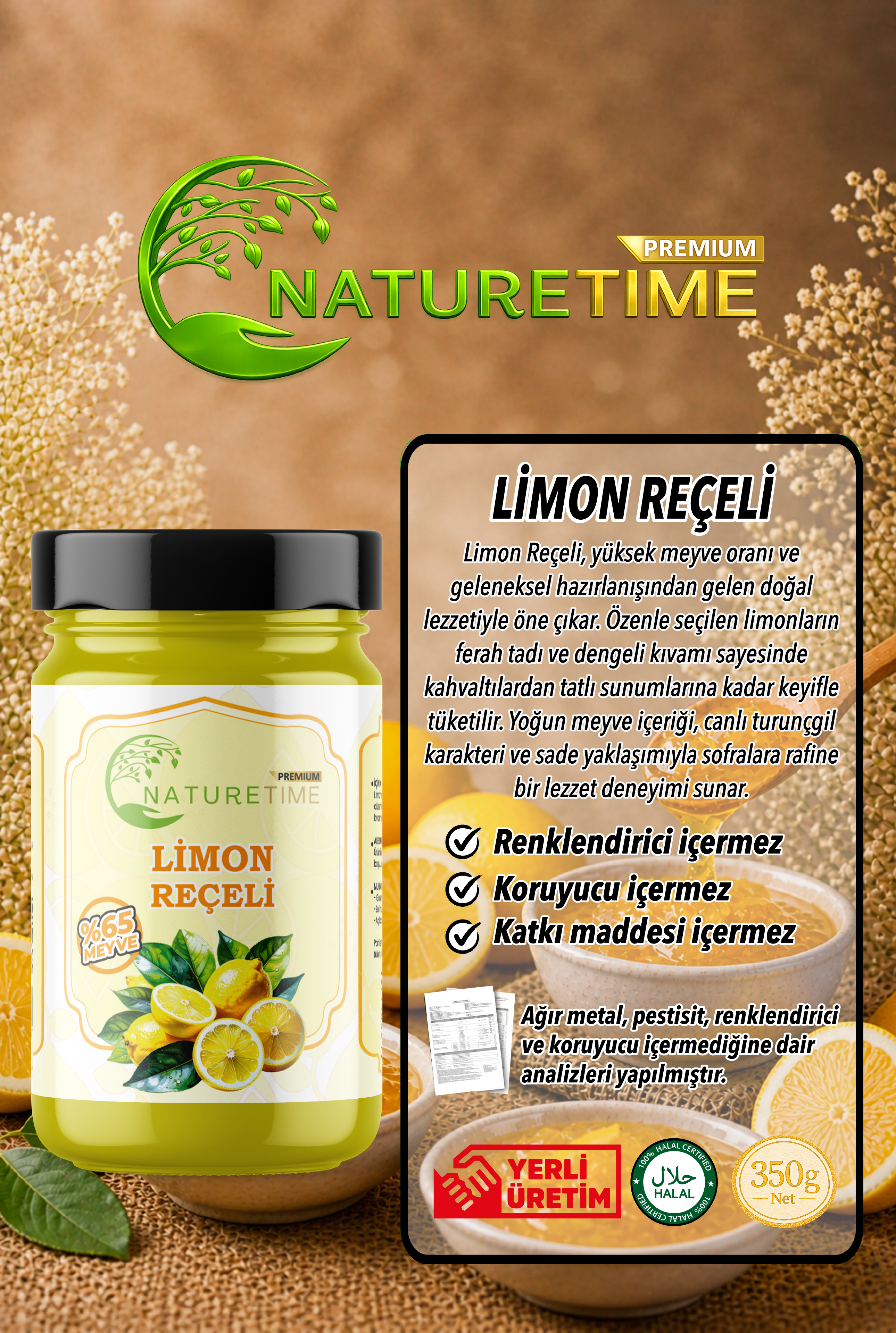 Limon Reçeli 350 g